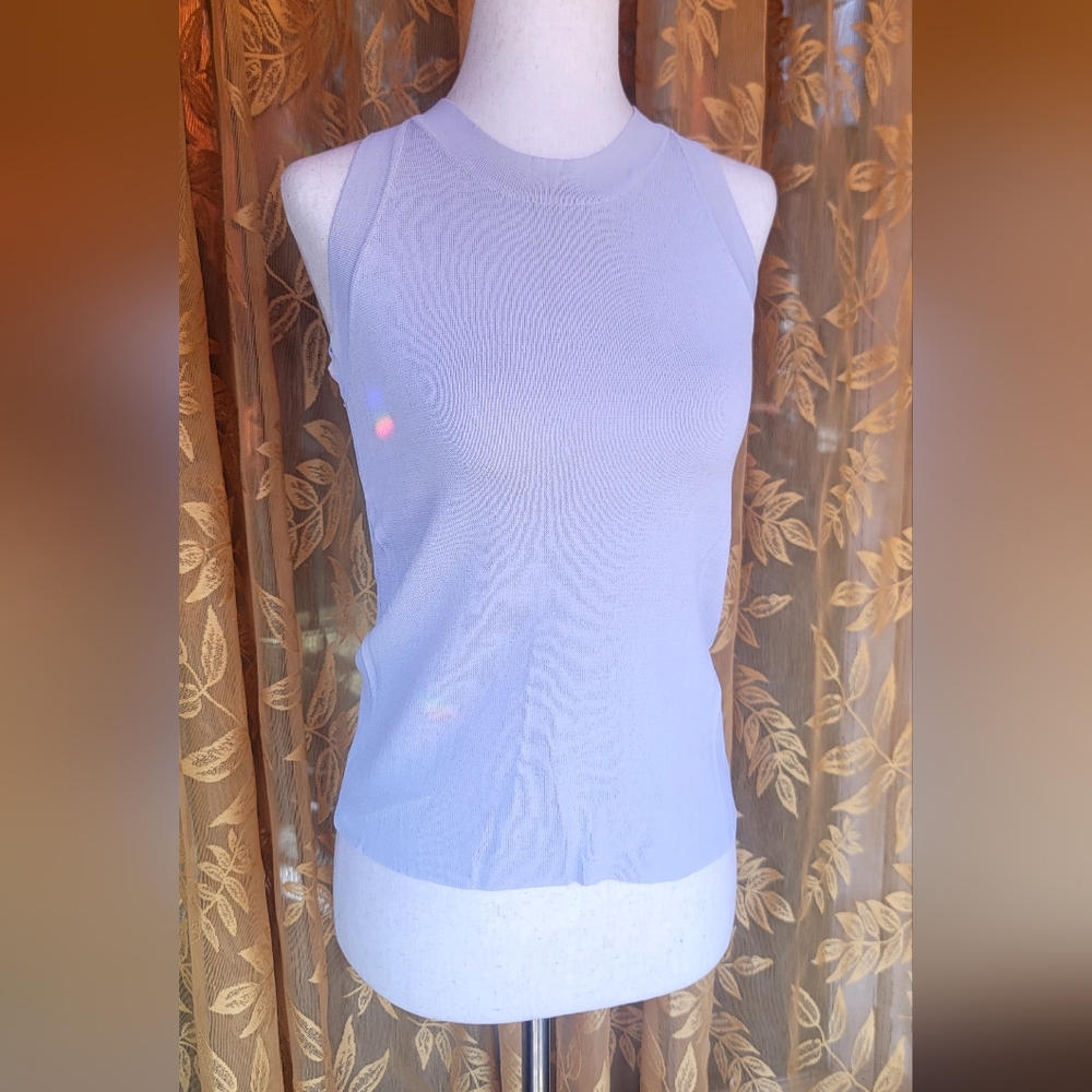 Zara Size Small Grey Crew Neck Tank Top Size Small